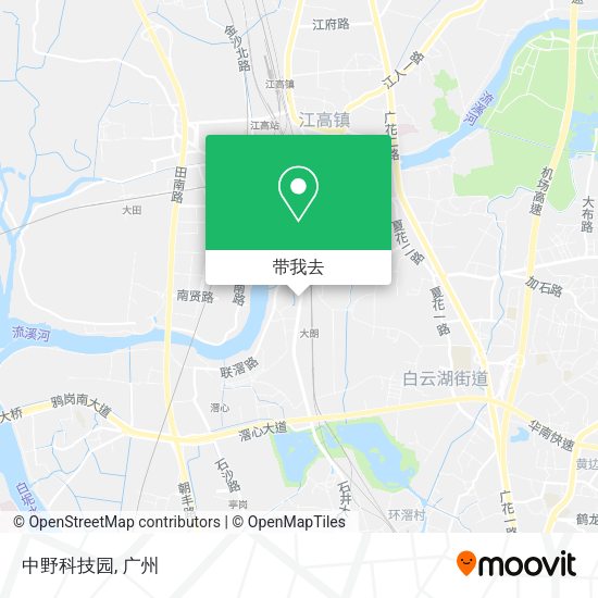 中野科技园地图