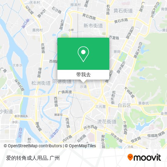 爱的转角成人用品地图