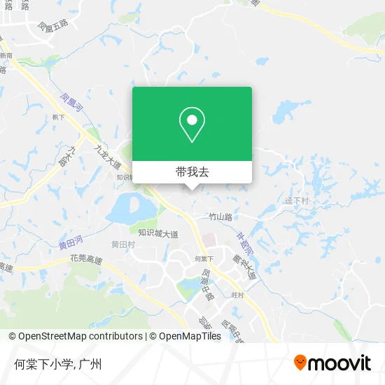何棠下小学地图