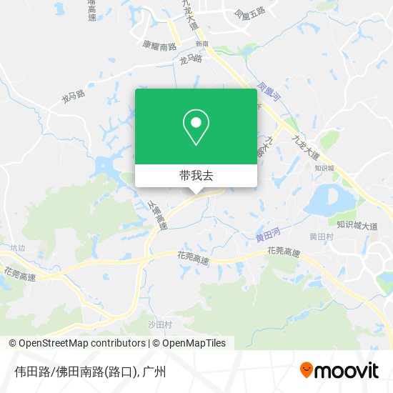 伟田路/佛田南路(路口)地图