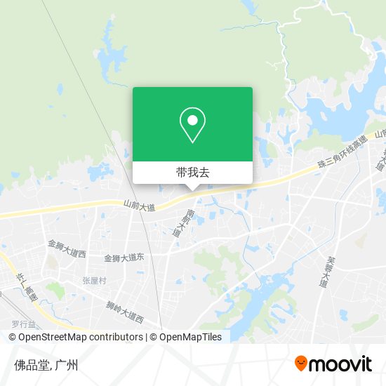 佛品堂地图