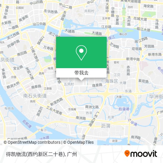 得凯物流(西约新区二十巷)地图
