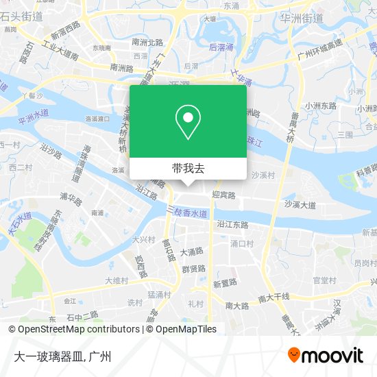 大一玻璃器皿地图