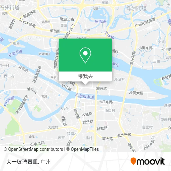 大一玻璃器皿地图