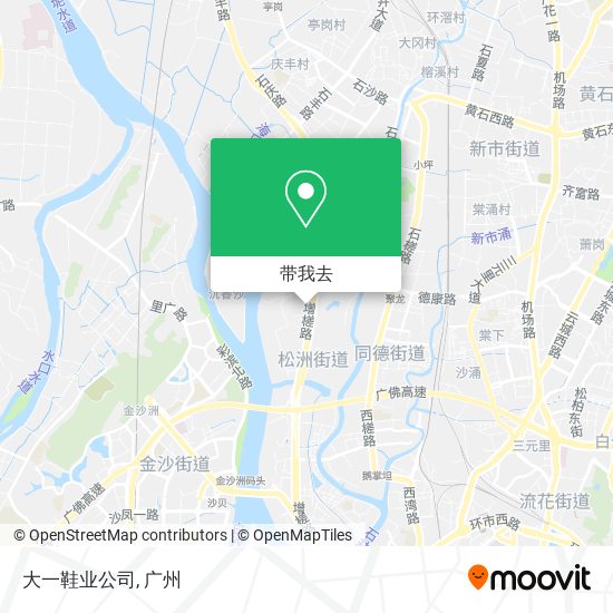 大一鞋业公司地图