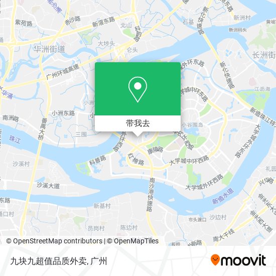 九块九超值品质外卖地图