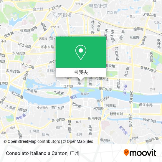Consolato Italiano a Canton地图