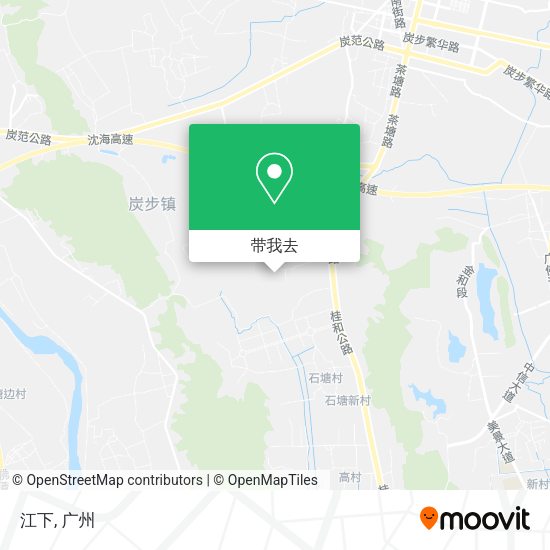 江下地图