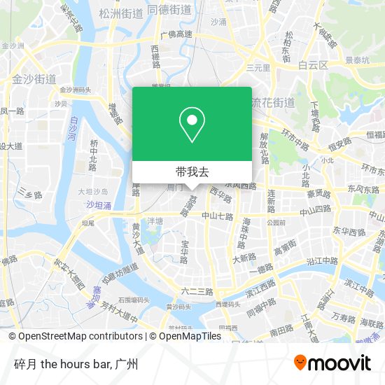 碎月 the hours bar地图