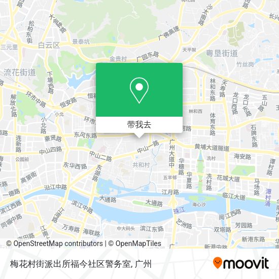 梅花村街派出所福今社区警务室地图