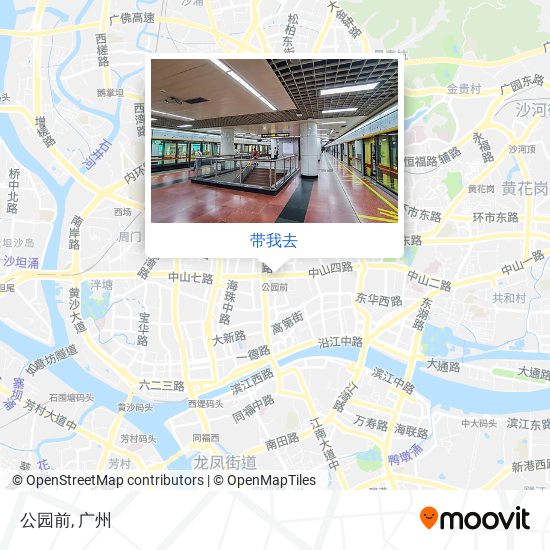 公园前地图