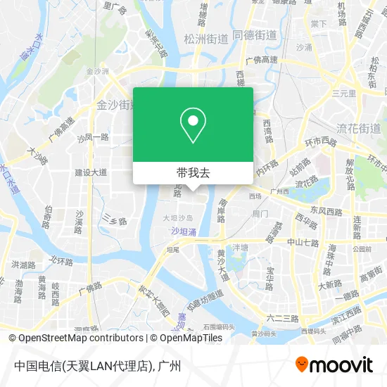中国电信(天翼LAN代理店)地图