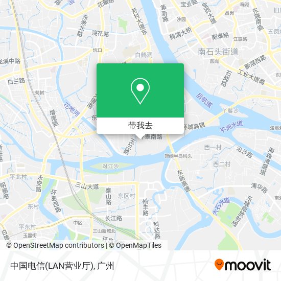 中国电信(LAN营业厅)地图