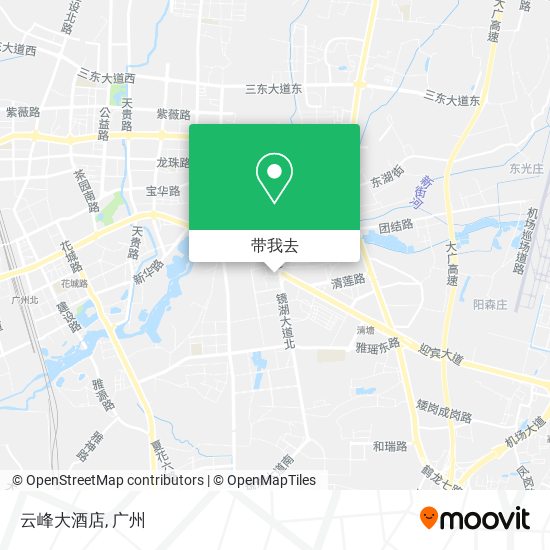 云峰大酒店地图