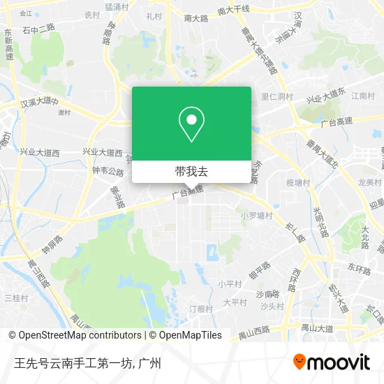 王先号云南手工第一坊地图