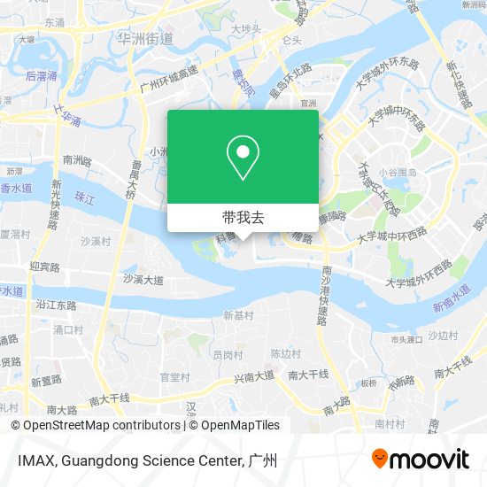 IMAX, Guangdong Science Center地图