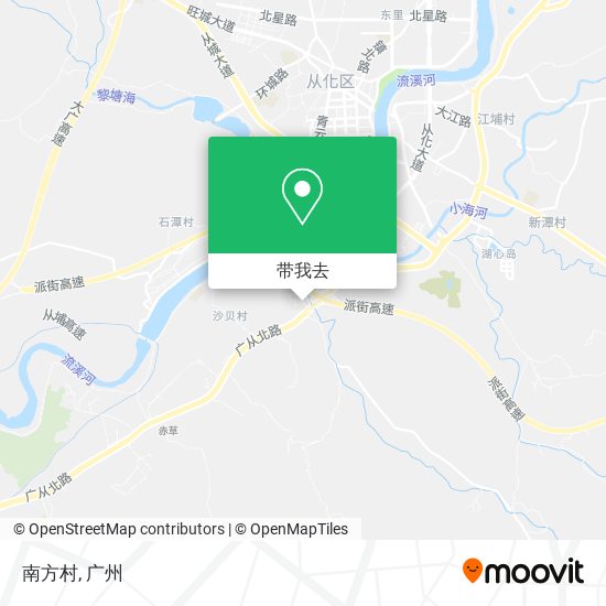南方村地图