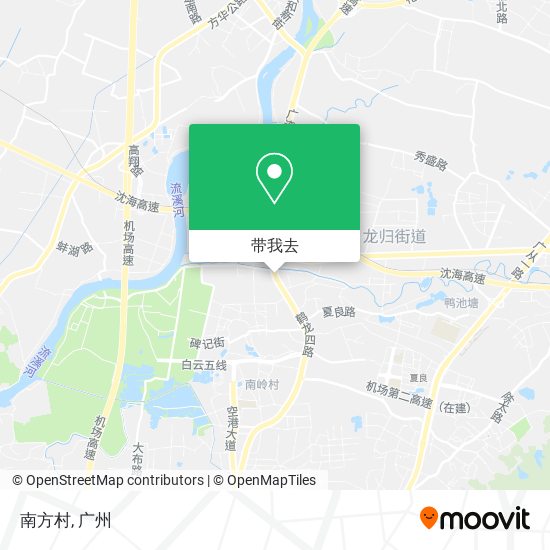 南方村地图