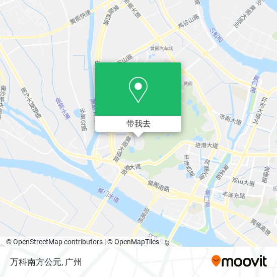 万科南方公元地图