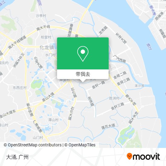 大涌地图
