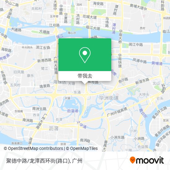 聚德中路/龙潭西环街(路口)地图