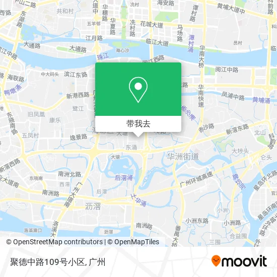聚德中路109号小区地图
