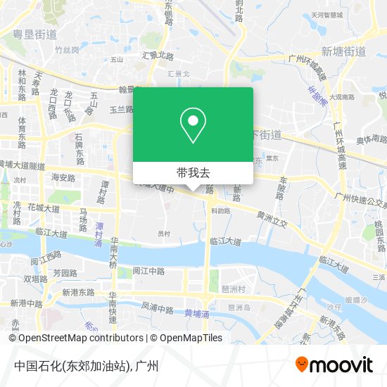 中国石化(东郊加油站)地图