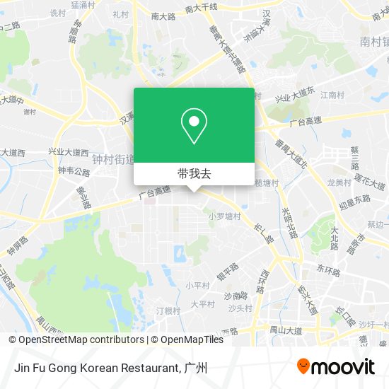 Jin Fu Gong Korean Restaurant地图