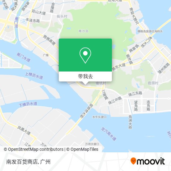 南发百货商店地图