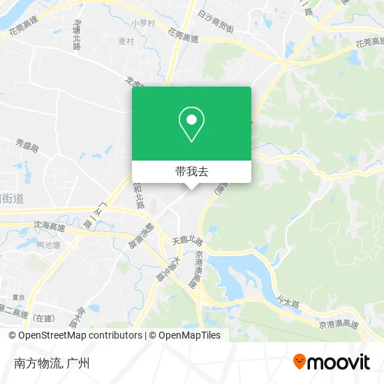 南方物流地图