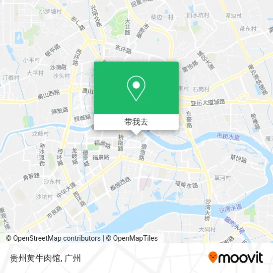 贵州黄牛肉馆地图