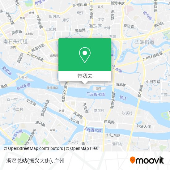沥滘总站(振兴大街)地图