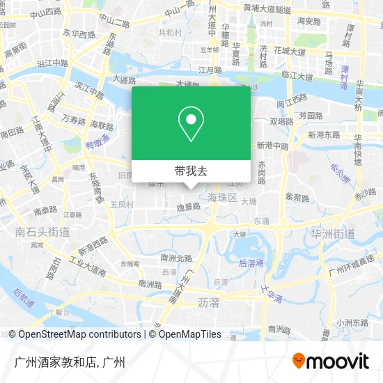 广州酒家敦和店地图