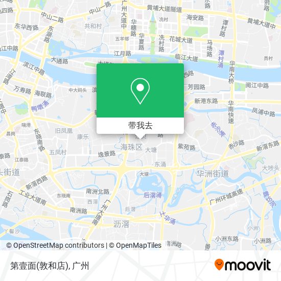 第壹面(敦和店)地图