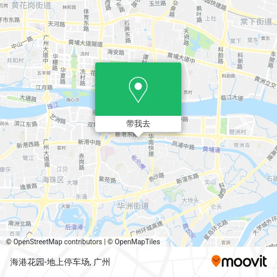 海港花园-地上停车场地图