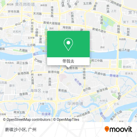 磨碟沙小区地图