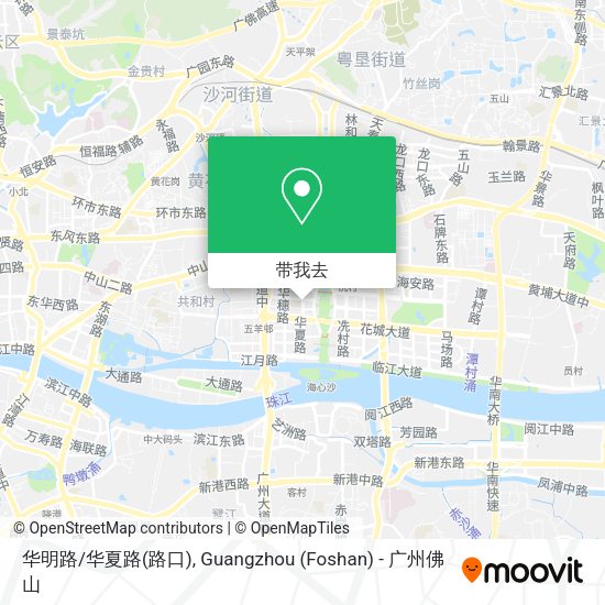 华明路/华夏路(路口)地图