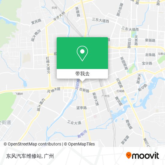 东风汽车维修站地图