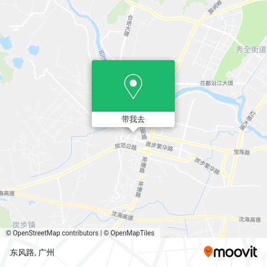 东风路地图