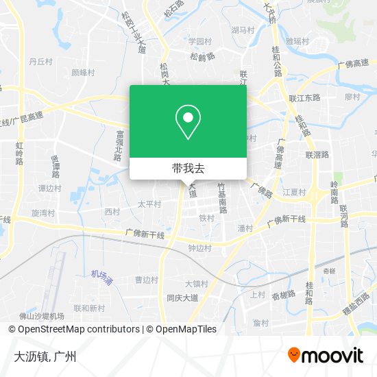 大沥镇地图