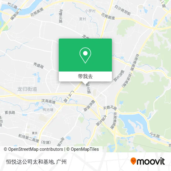 恒悦达公司太和基地地图