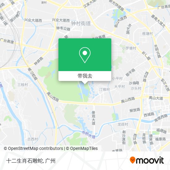 十二生肖石雕蛇地图