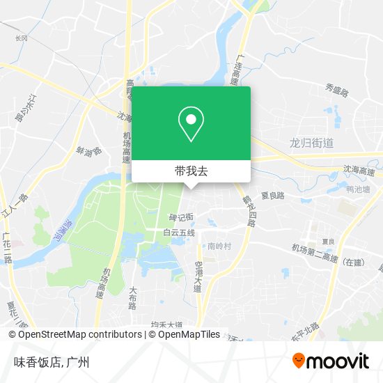 味香饭店地图