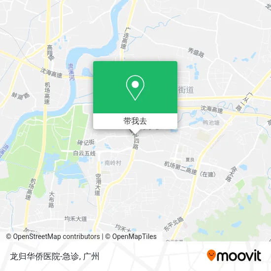 龙归华侨医院-急诊地图