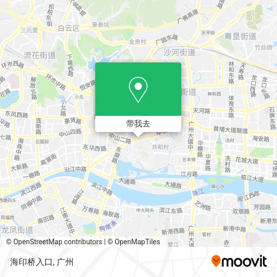 海印桥入口地图