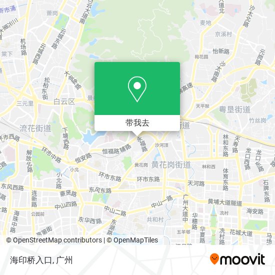 海印桥入口地图