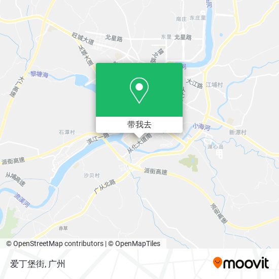 爱丁堡街地图