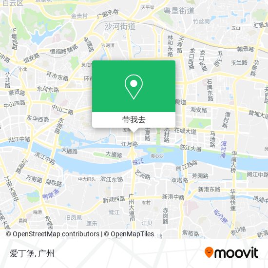 爱丁堡地图