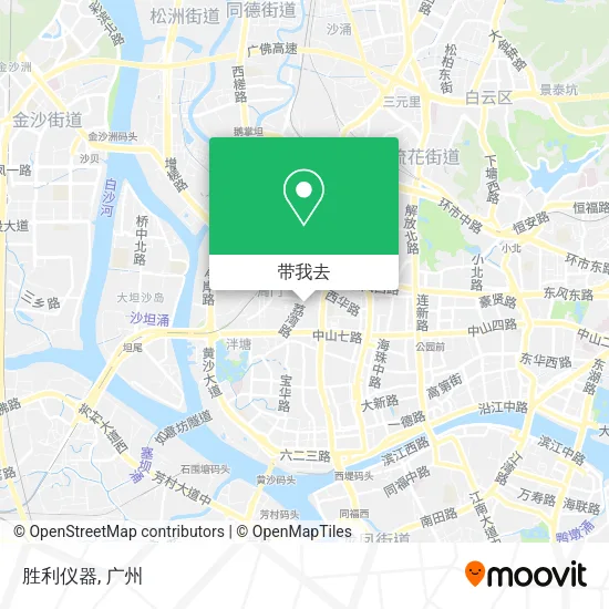 胜利仪器地图
