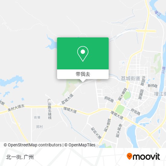 北一街地图